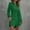 Green, variant on WJHWSX Dresses for Women,Womens Fall Dresses,Casual Dresses for Women,Long Sleeve,Comfort Fit,Easy Care,Solid,XL(US:10)