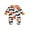 White, variant on Wassery Infant Baby Boys Girls Halloween Jumpsuit Newborn Girl Footed Romper Long Sleeve Bat Pumpkin Print Zipper Bodysuits 3M 6M Infant Fall Clothes