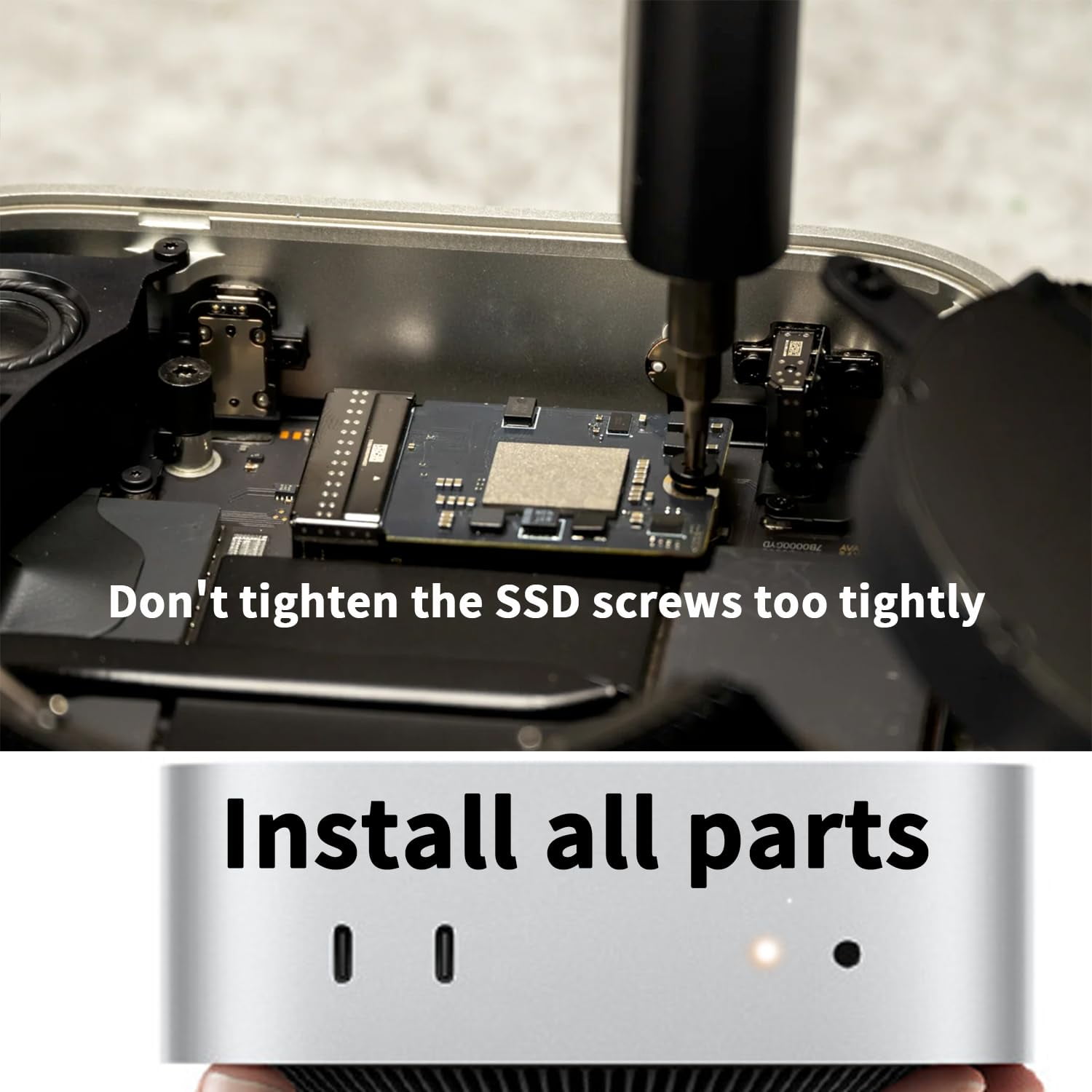 Mac Mini M4 SSD 1TB Hard Disk Upgrade DIY - Walmart.com