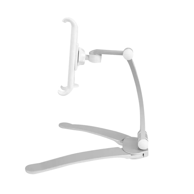 Soporte para tableta Soporte giratorio de 360 grados Soporte para tableta montado en la pared Soporte para tableta para cocina, plateado Inevent EL000947-02B