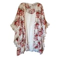 thumbnail image 2 of Pntutb moda mujer casual cárdigan estampado blusa manga corta camiseta verano Tops liquidación Pntutb Pntutb-5634, 2 of 9