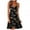 #7-Black, variant on Pntutb Dresses for Women Summer V Neck Dress Spaghetti Strap Sleeveless Casual Beach Midi Dress