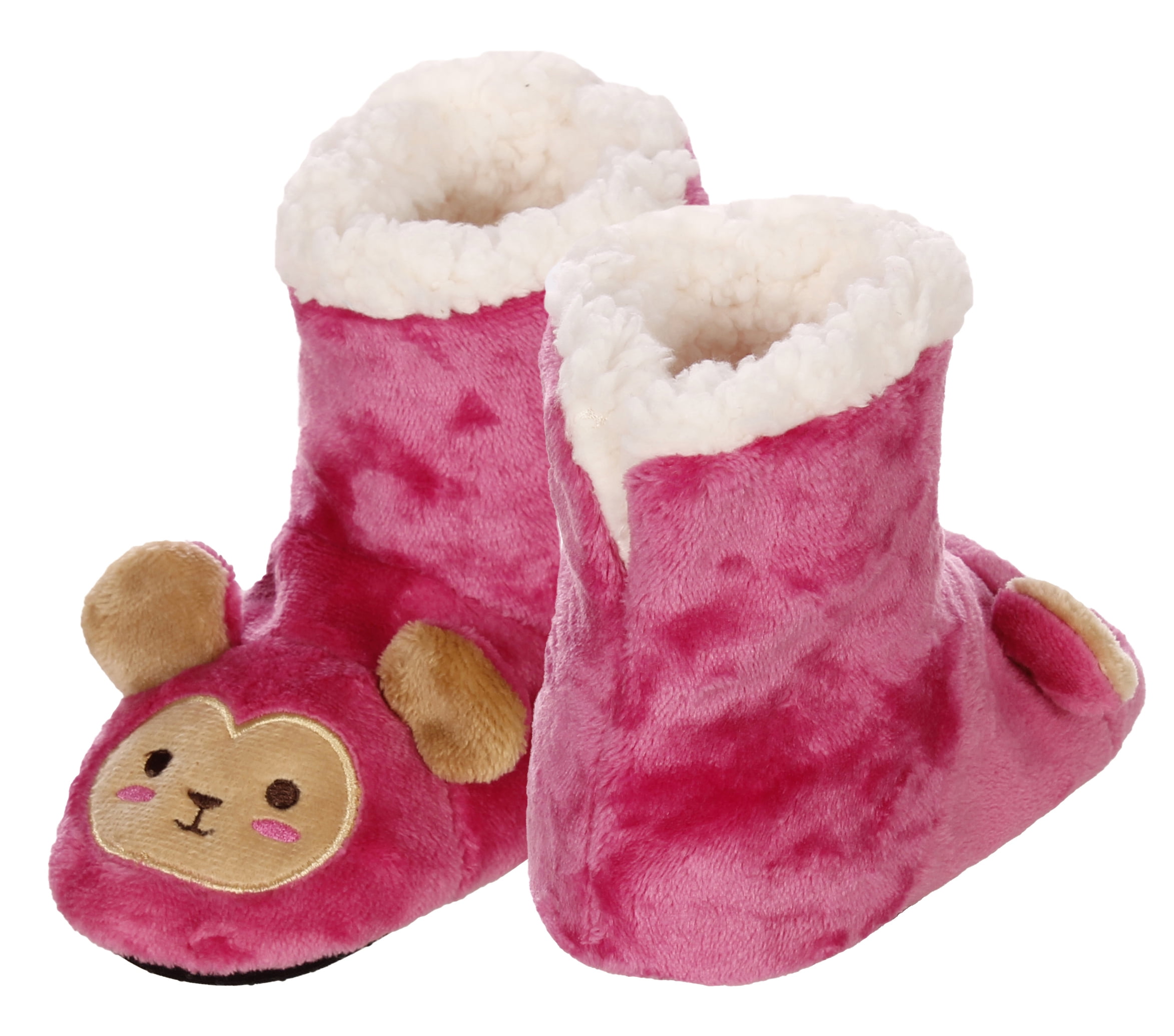 0-5Y Toddler Baby Kids Winter Warm Crib Shoes Furry Socks Indoor Slipper Socks