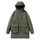 thumbnail image 2 of Puntoco Chaqueta Informal Holgada De Manga Larga Con Capucha Y Cremallera Para Hombre, 2 of 5