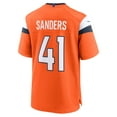 thumbnail image 3 of Men's Nike Drew Sanders  Orange Denver Broncos Team Game Jersey, 3 of 6