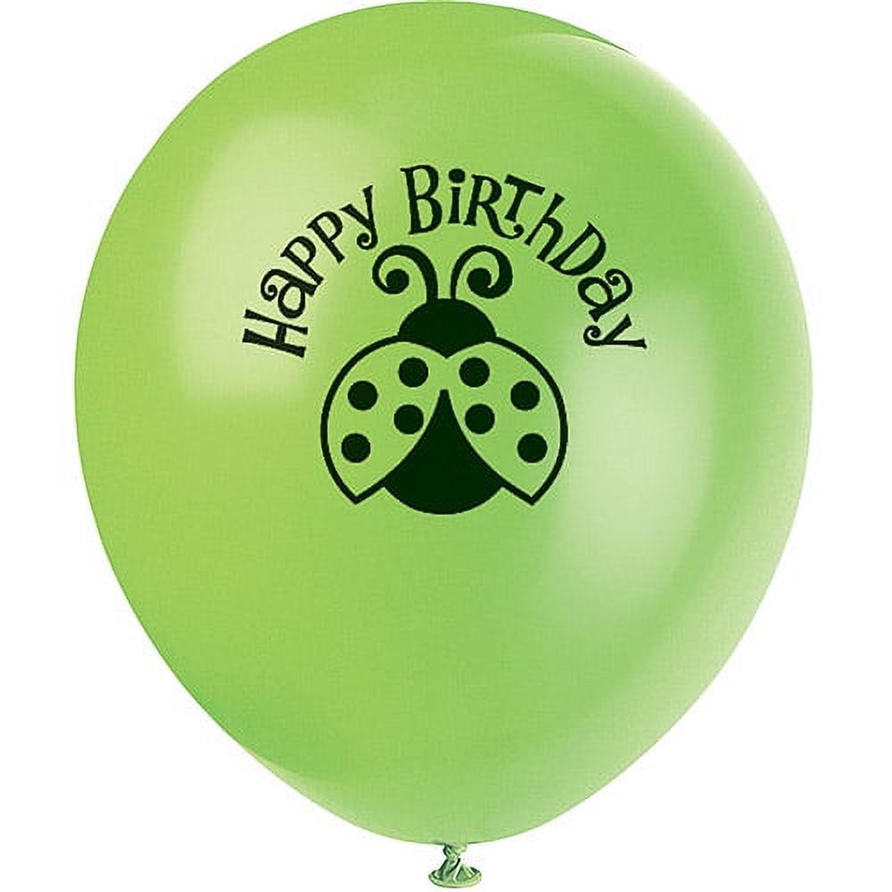 12" Ladybug Party Balloons, 8pk - image 3 of 4