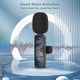 thumbnail image 3 of 2024 Professional Wireless Lavalier Microphone 2 Pack Noise Cancelling Crystal Clear Recording with USB-C for Iphone 15 Pro Max, Ipad, Android, Live S, 3 of 5