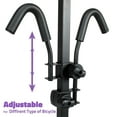 thumbnail image 5 of Venzo Heavy Duty 2-Bike Platform Hitch Mount Car Rack Carrier 2" Hitch, 16kg, 5 of 9