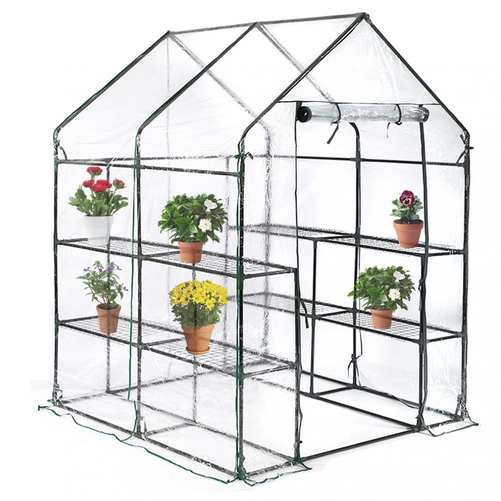 BestMassage Mini Greenhouse 56.5" x 56.5" x 76" Portable WalkIn