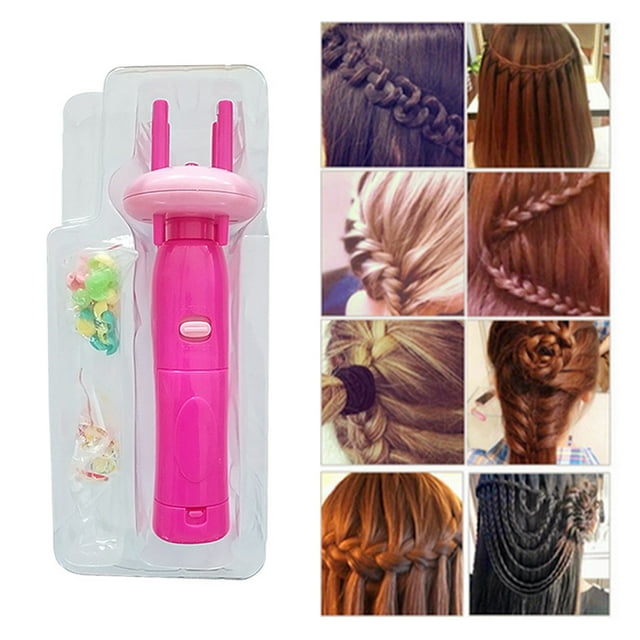 Outils de Coiffure Tressure Outils de Coiffure Tressure Automatique Machine Électrique Fleurs de Chanvre Kit de Dispositif de Tressage