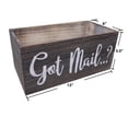 thumbnail image 6 of Got Mail Box For Mail, Farmhouse Mail Organizer, Mail Organizer Tray, Letters Boxes Décor, Organizer, Rustic Wood Box For Home, Brown, 1 unit, 6 of 6