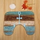 thumbnail image 4 of Juego de alfombras de baño de 3 piezas, alfombrilla de pedestal de ancla náutica, alfombrilla de baño antideslizante, tapa de inodoro, juego de alfombras de inodoro, estrella de mar 39 oso de fresa  Hogar, 4 of 6