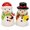 Snowman, variant on Snowman Salt and Pepper Shakers Ceramic Christmas Set | Cute Christmas & Winter Table Decor,Decorative Kitchen Shakers for Family Dinners,Holiday Gift for Snowman Lovers