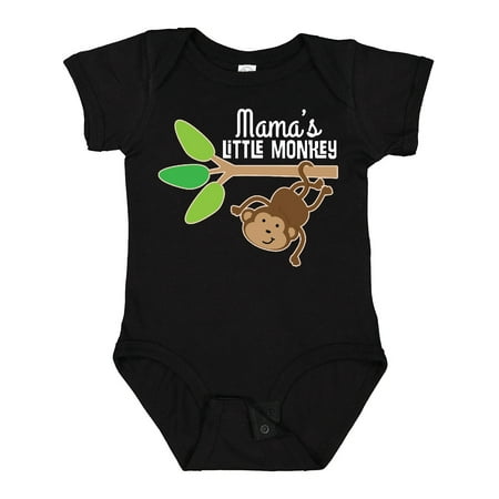 

Inktastic Mama Little Monkey Grandchild Gift Baby Boy or Baby Girl Bodysuit
