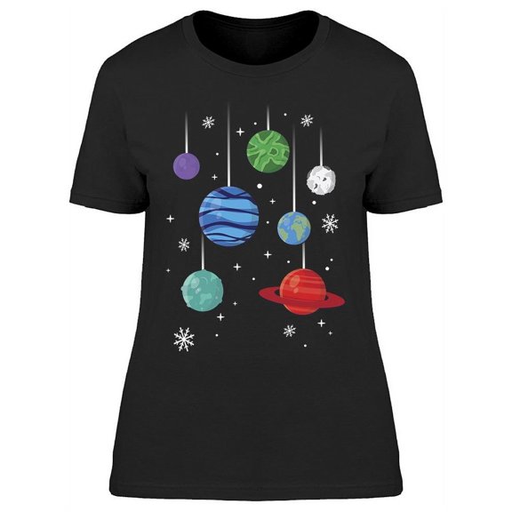 Spheres Planets Graphic Women's T-shirt