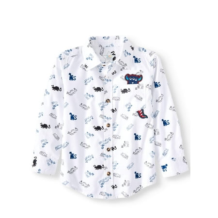 Print Button DoShirt (Little Boys & Big Boys)