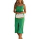 thumbnail image 1 of Vestido ajustado elástico para mujer, sin mangas, espalda abierta, cuello redondo, abertura con botones, vestido de punto acanalado para fiesta, club, boda, 1 of 8