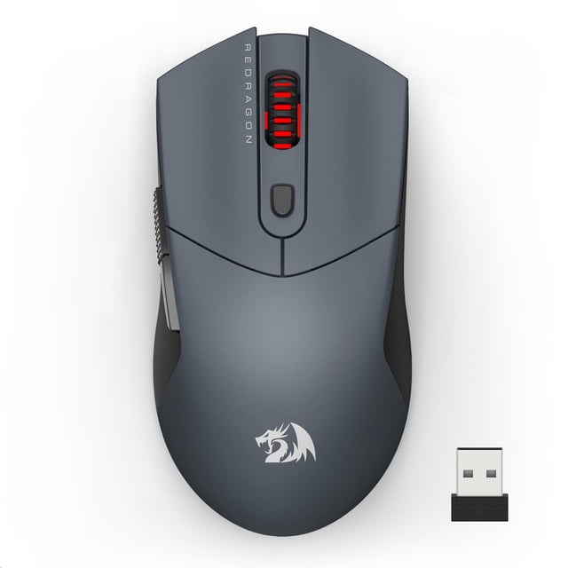 Ratón inalámbrico para juegos Redragon Ultraligero 26K DPI Bluetooth