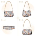 thumbnail image 2 of One Shoulder Chain Handbag 7.1x11x2.8in Women's Hobo Handbags Tote Handbags Shoulder Handbags Card Bag Cash Bag Key Bag Cartoon Croissants, 2 of 7