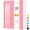 Pink, variant on ROBCURSE A5 Spiral Notebook Journal, 300 Pages/150 Sheets Lined Notebook with Ruler, 100GSM Thick Paper, No Bleed, PVC Waterproof Cover, 5.7'' x 8.4'', for Women/Men Work, Writing, Note-taking