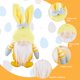 thumbnail image 4 of Muñecas De Gnomos De Conejo De Pascua Conejito Kawaii de Pascua, tela suave, muñecos de gnomo sin rostro, regalos, decoración de fiesta (amarillo) Likrtyny Libre de BPA, 4 of 8