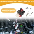 thumbnail image 2 of Conector de terminal de cable hembra para sensor de velocidad del motor de 3 pines para coche, barco, RV 1 juego, 2 of 6