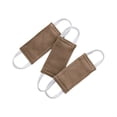 thumbnail image 1 of 3 topes para puerta de guardería, cojines de 10 x 5 cm, accesorios para biblioteca, versátiles, con correas, tela Oxford. Marrón, 1 of 8