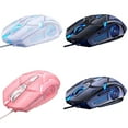 thumbnail image 2 of stanreset Souris de Jeu 6D 3200DPI Filaire Réglable à DEL Souris d'Ordinateur Silencieuse pour Portable PC No.2, 2 of 6