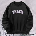 thumbnail image 4 of Jersey Tops Cuello Redondo Jersey Ligero Suave Manga Larga Sudadera De Moda M, 4 of 8