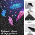 thumbnail image 3 of Neon Feather with Dots Pattern Kitchen Rugs Sets Of 3,Kitchen Runner Rugs Non Skid Washable,Decorative Kitchen Floor Mats for Kitchen,Sink,Laundry,17"x30"+ 17"x47" + 17"x59", 3 of 6