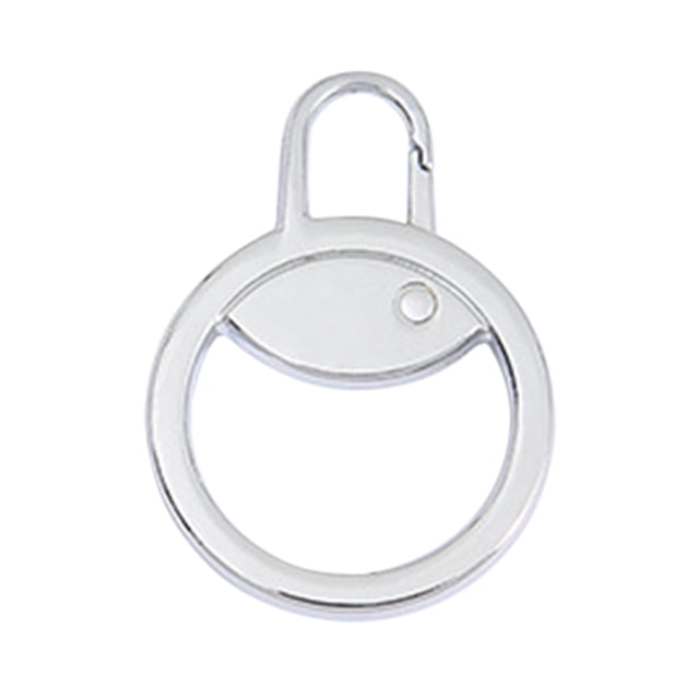 SSZMDLB Detachable Zipper Pull Tabs, Zipper Pull Replacement, Detachable Zipper Handle Extender, Metal Zipper Pull Tab, for Jackets, Bags, Luggage, Easy to Install, Lobster Clasp Design