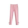 thumbnail image 2 of ATOGUTA Big Girls Pants Soft Comfortable Pants for Kids Stretchy Ankle Length Athletic Yoga Leggings Pink, Size 2-13 Years, 2 of 5
