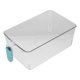 thumbnail image 5 of Contenedor de almacenamiento para refrigerador, caja de almacenamiento de alimentos transparente para refrigerador, diseño con asa, organizador para refrigerador, 5 of 6