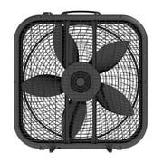 Lasko Cool Colors 20 3-Speed Weather-Resistant Motor Box Fan B20301