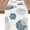 Blue Grey, variant on Blue Gray Table Runner Dahlia Pinnata Flower Beige Table Runners Modern Elegant Pompon Farmhouse Geometric Table Center Decor for Home Dining Party Entrance (13x72 Inch)