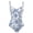 Blue, variant on Utoimkio One Piece Bathing Suits for Women Full Coverage Women's One Piece Swimsuit Women's Conservative Slimming Retro Floral Printed Swimsuit with Steel Bracket Hard Bag