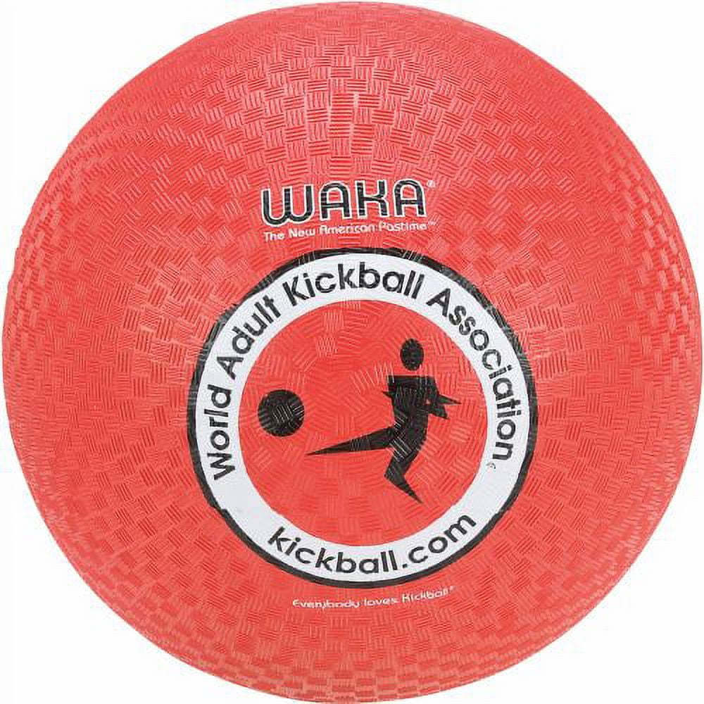 Amazon.com : WAKA Official Kickball - Adult 10 , Red : Toys