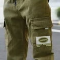 thumbnail image 5 of Kogui Uniform Pants for Boys Toddler Boys Dress Pants for Kids Flat Front School Uniform Slacks Chino Pants with Adjustable Waist Casual Pants 3T 4T (AG,3-4 Years), 5 of 6