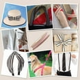 thumbnail image 5 of PH 3/8 inch Red White Strip Ribbon Cotton Striped Ribbon Cotton Webbing Farmhouse Ribbons Roll for Gift Wrapping Home Decor DIY Crafts Bouquet 10 Yards for DIY, 5 of 9