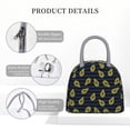 thumbnail image 4 of Easygdp Avocado Bolsa de Almuerzo Insulada Grande, Forro de Aluminio, Diseño Espacioso, a Prueba de Fugas, Ideal para Trabajo, Picnics, Viajes y Actividades al Aire Libre, 4 of 6