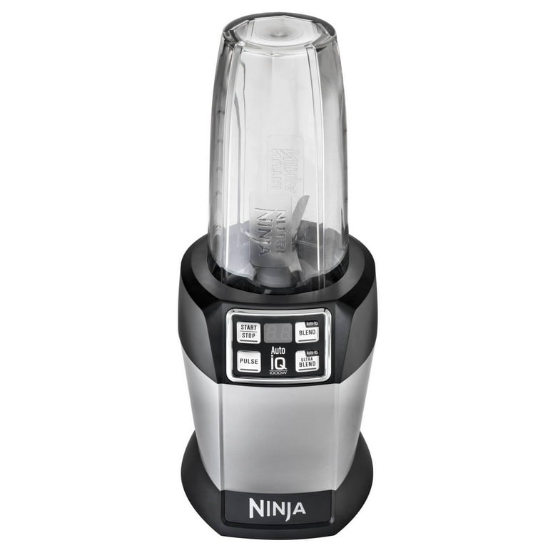 Ninja BL480D Nutri Ninja Auto IQ 1000W Platinum Blender Black