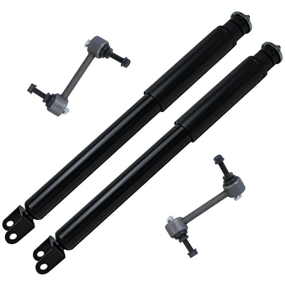 Detroit Axle - Rear Shock Absorbers Assembly Sway Bar End Links Replacement for 2011 2012 2013 2014-2018 Ford Explorer