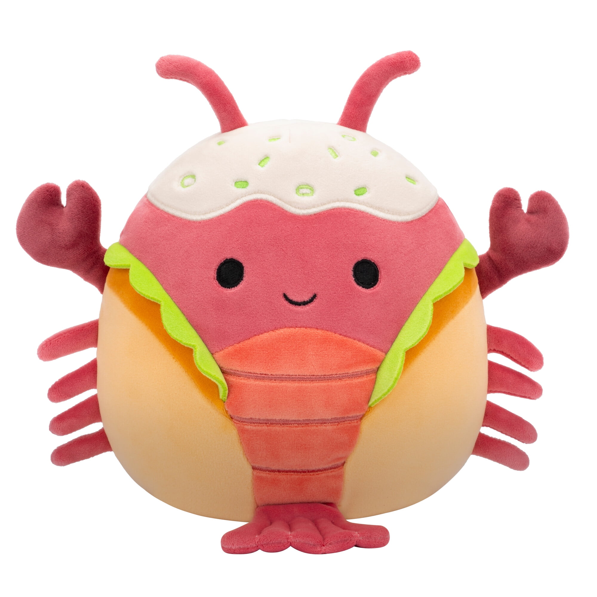 Squishmallows Original 7.5in Lorono the Red Lobster – Official Jazwares Plush (Little)