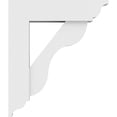 thumbnail image 3 of 3"W x 12"D x 14"H Standard Carmel Architectural Grade PVC Bracket With Traditional Ends, 3 of 8