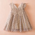thumbnail image 1 of Herrnalise Vestidos de tutú para niña bebé Vestido sin mangas para bebé Vestido de tul con lunares para niña pequeña Vestido de tutú suave de verano para niña pequeña, 1 of 8