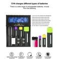 thumbnail image 2 of TiooDre Battery Charger Lcd Intelligent Charger With 9V Four Slots For Aa Aaa 18650, 2 of 8