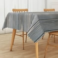 thumbnail image 3 of Farmhouse Vintage Wood Rectangle Tablecloth, 60x84 Inch Rustic Grey Wooden Plank Grain Polyester Fabric Table Cloth,Waterproof Table Cover for Kitchen Dining Birthday Wedding Party Decor, 3 of 5