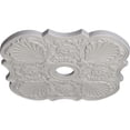 thumbnail image 3 of 29"OD x 3 5/8"ID x 1 3/8"P Flower Ceiling Medallion (Fits Canopies up to 6 1/4"), Hand-Painted Ultra Pure White, 3 of 6