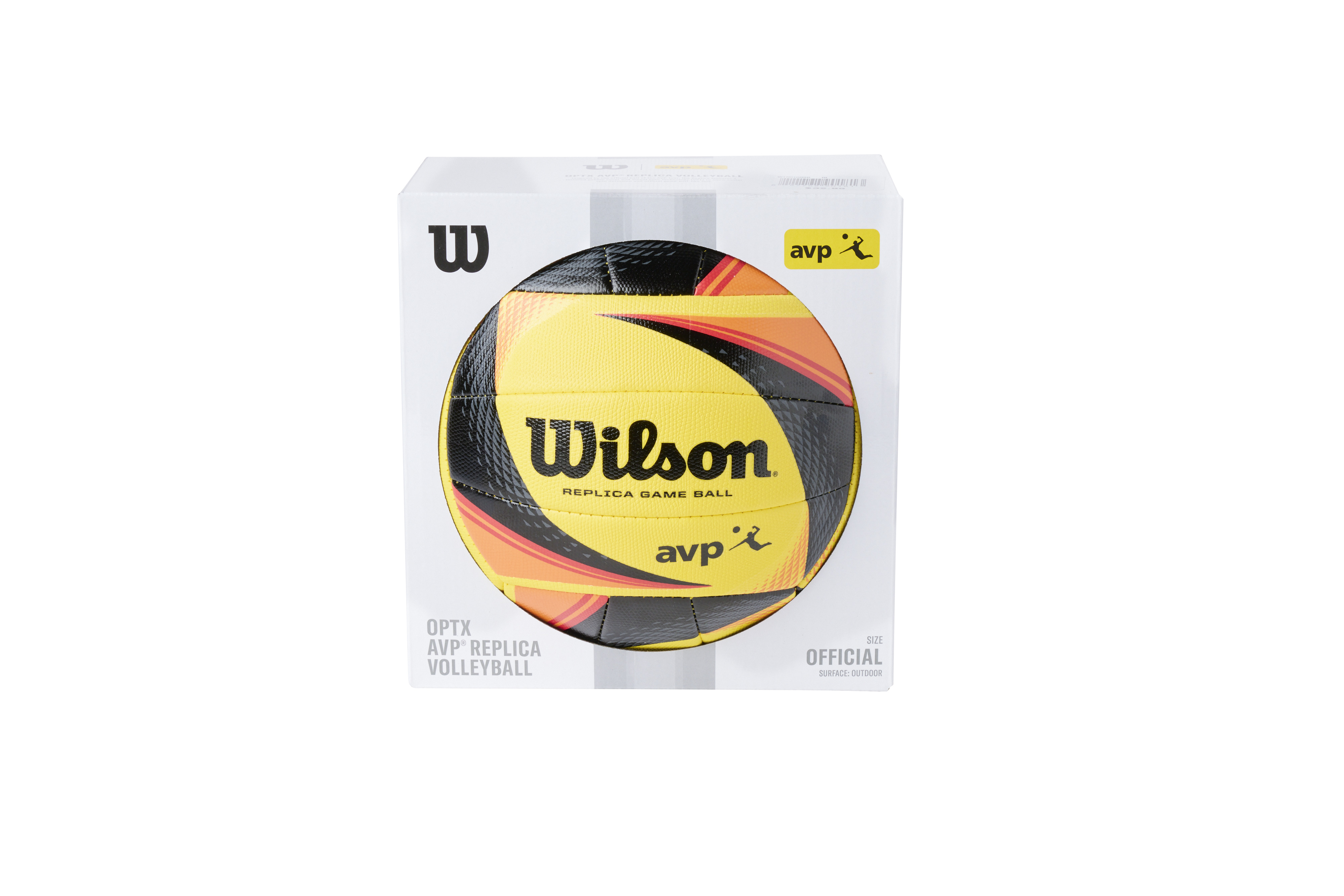 Wilson AVP OPTX Replica Volleyball, Yellow/Black photo 6