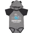 thumbnail image 3 of Inktastic Newport Beach California Whale Watching Boys or Girls Baby Bodysuit, 3 of 5